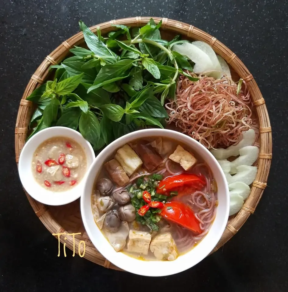 Bún cá bung chay - Hien Thanh