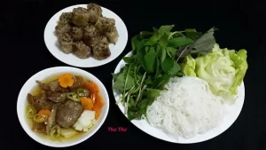 Bún chả Hà Nội – Thư Thư