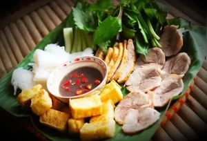 Bún đậu mắm tôm – Thụy Như