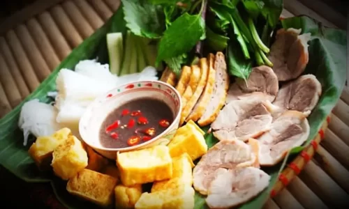 Bún đậu mắm tôm – Thụy Như