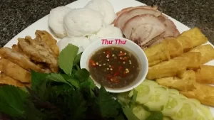 Bún đậu mắm tôm – Thư Thư