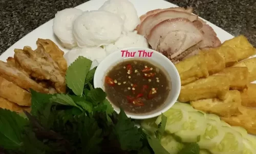 Bún đậu mắm tôm – Thư Thư