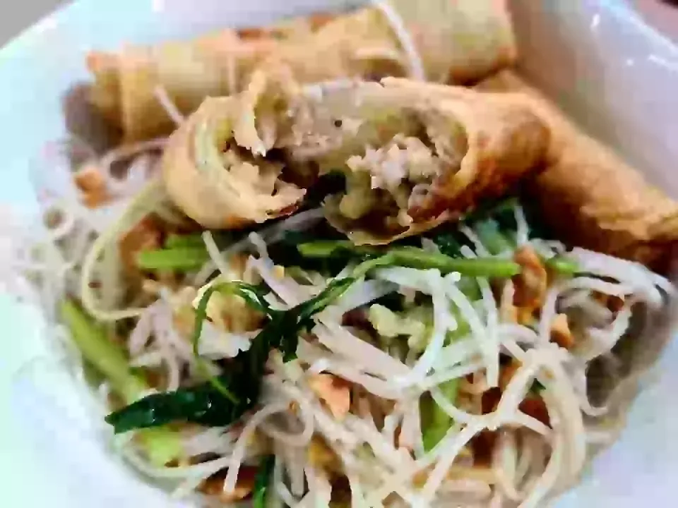 Bún gạo xào chay - Nguyen Thuy Nhu