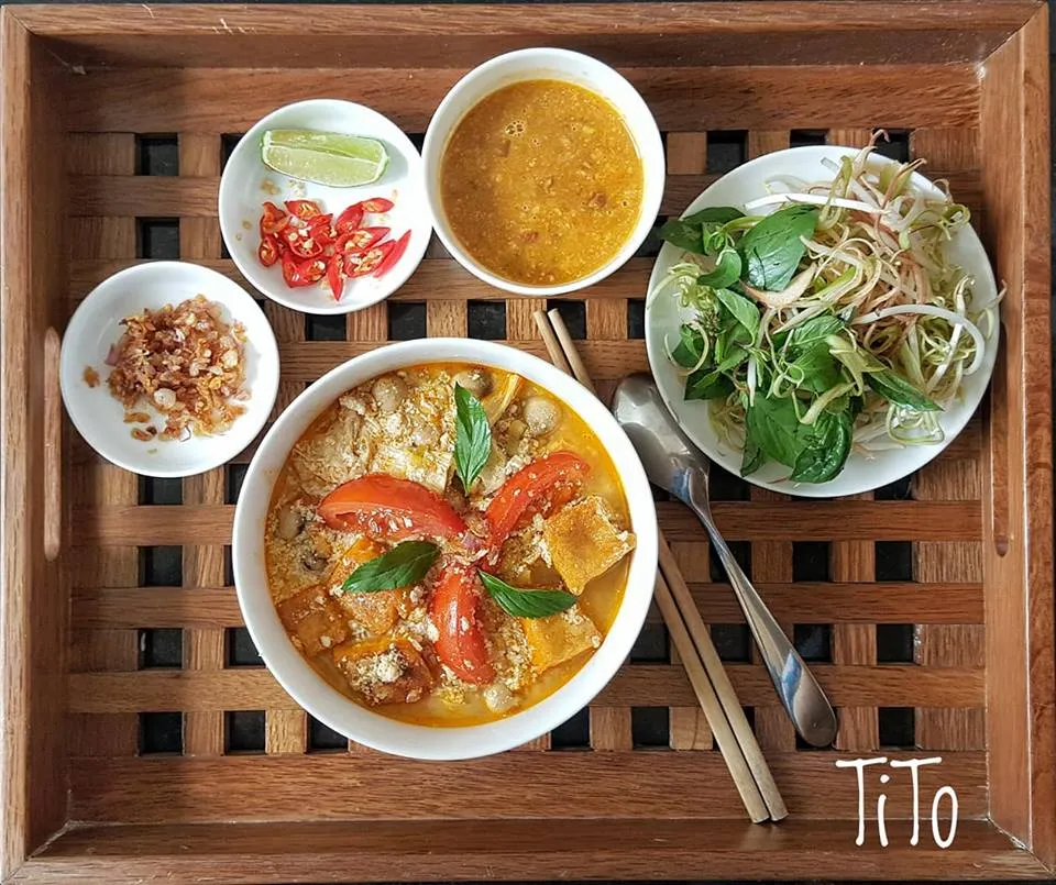 Bún riêu chay - Hien Thanh