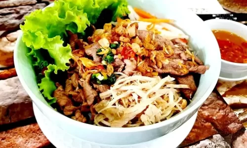 Bún thịt xào – Thụy Như