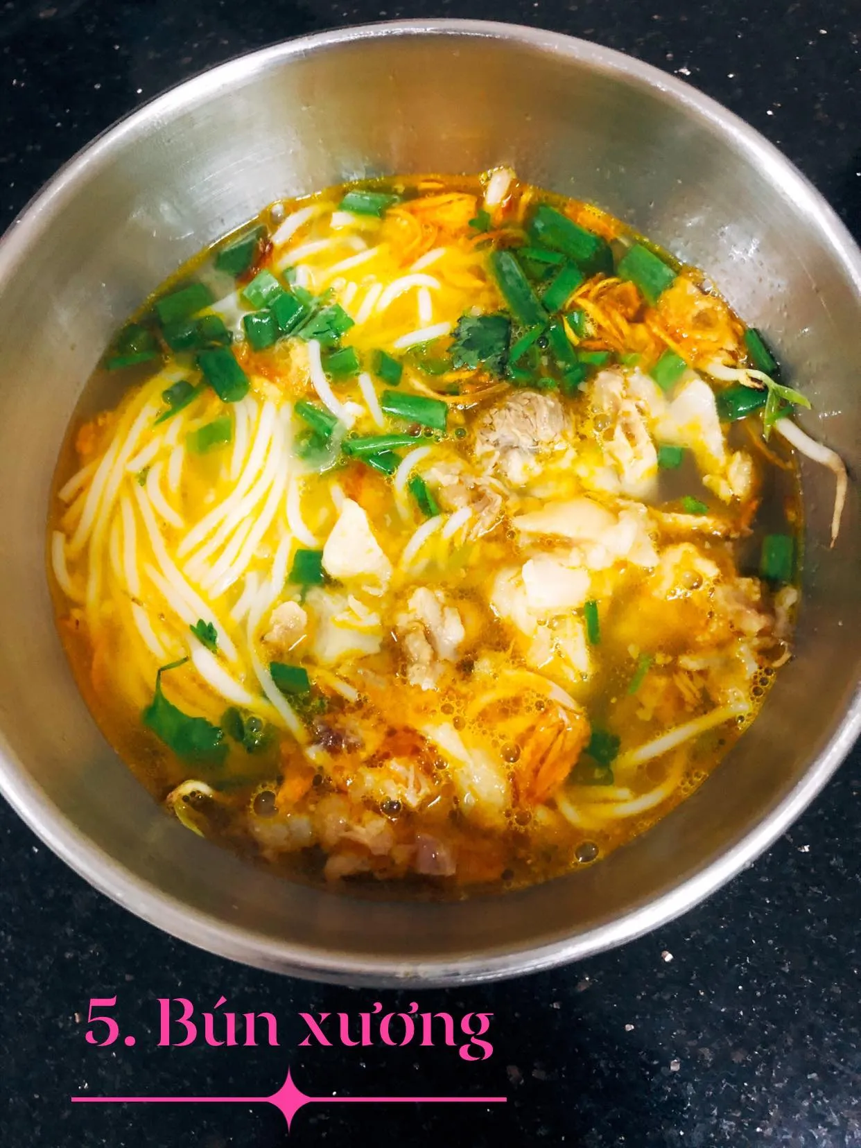 Bún xương, bún nước lèo kinh doanh - Nghi Kitchen