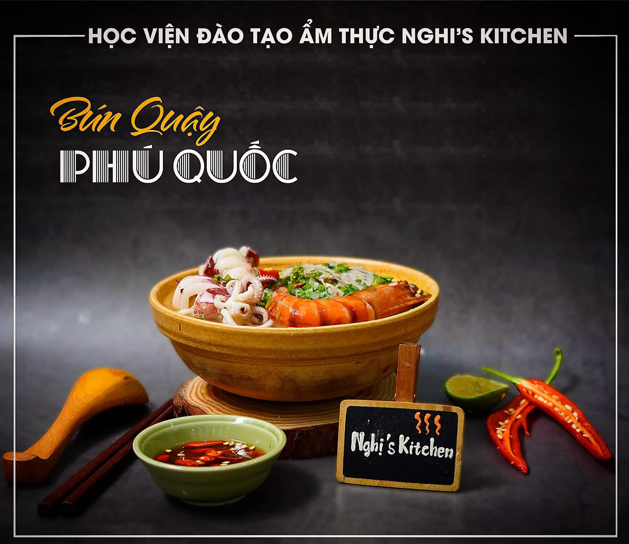 Bún quậy Phú Quốc - Sốt nêm bún - Nghi Kitchen