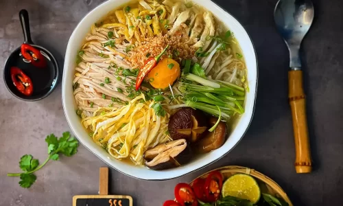 Bún thang Hà Nội – Sốt cốt bún thang – Nghi’s Kitchen