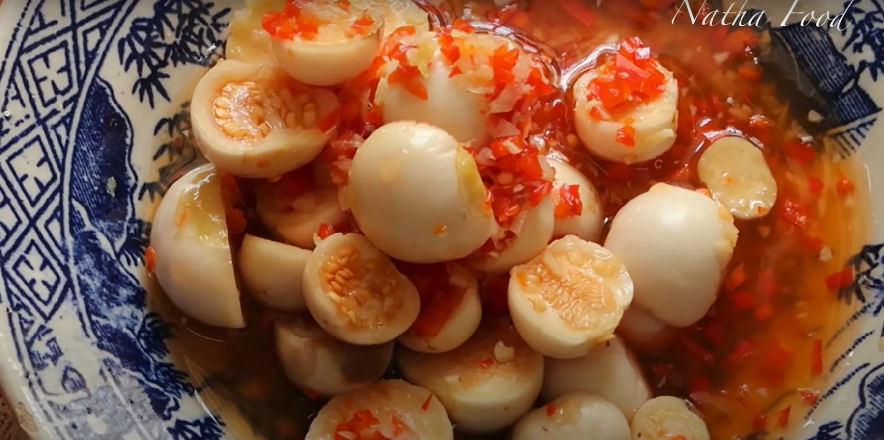 Cà pháo ngâm chua ngọt giòn rụm - Natha Food