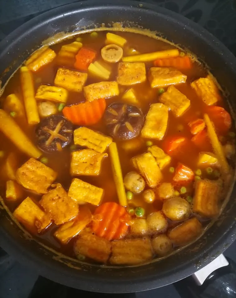 Cà ri đậu hũ chay - Hien Thanh