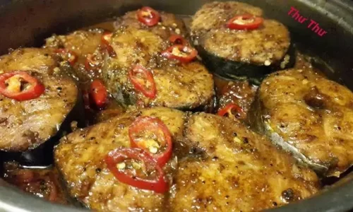 Cá thu kho tiêu – Thư Thư