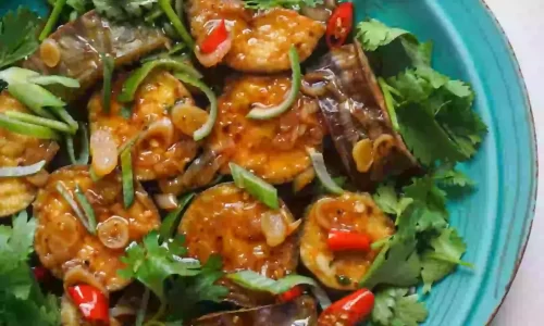 Cà tím sốt cay – Accnhi