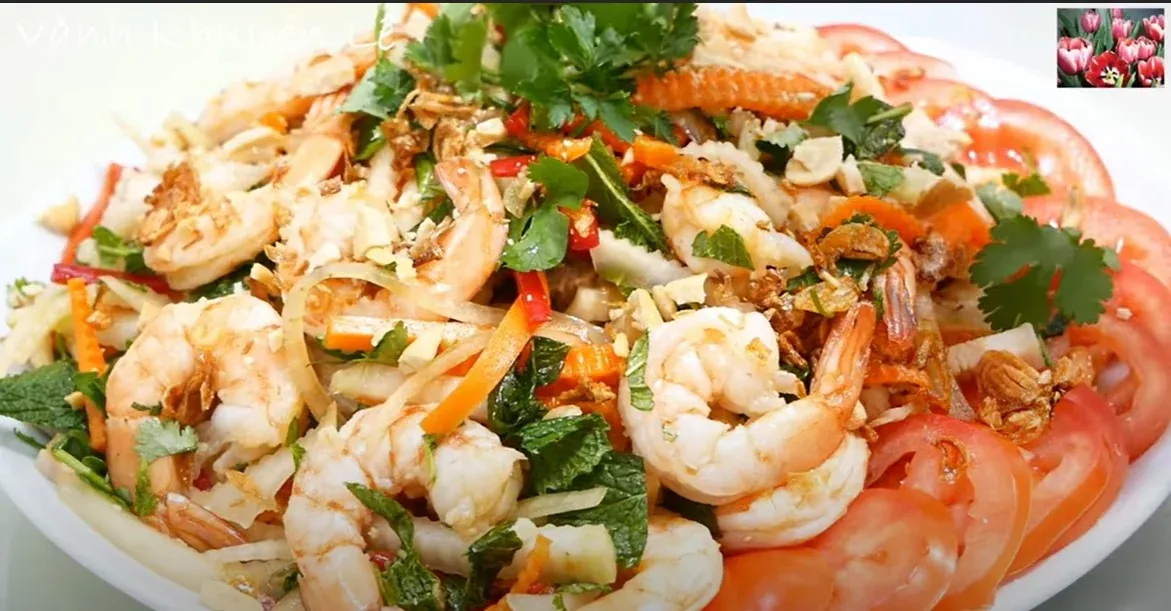 Nước mắm trộn gỏi - Nước ngâm chua và bí quyết trộn gỏi không ra nước - Vanh Khuyen