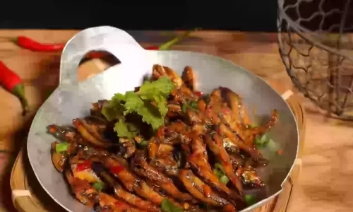 Cá cơm rim mắm tỏi – Sốt mắm tỏi – Nghi Kitchen