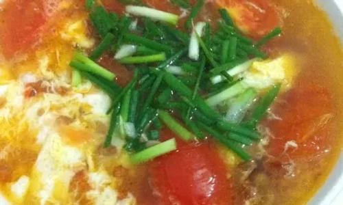 Canh cà chua trứng