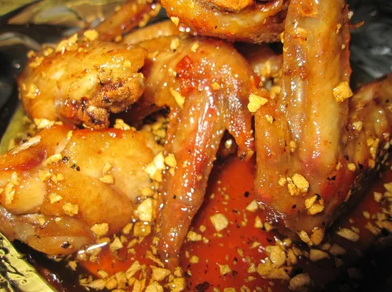 Cánh gà chiên mắm tỏi