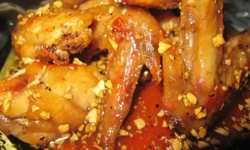 Cánh gà chiên mắm tỏi