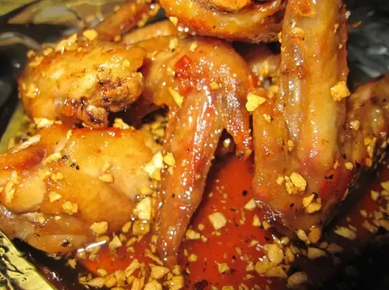 Cánh gà chiên mắm tỏi
