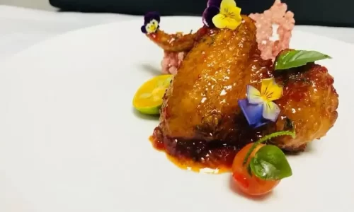 Cánh gà sốt mật ong