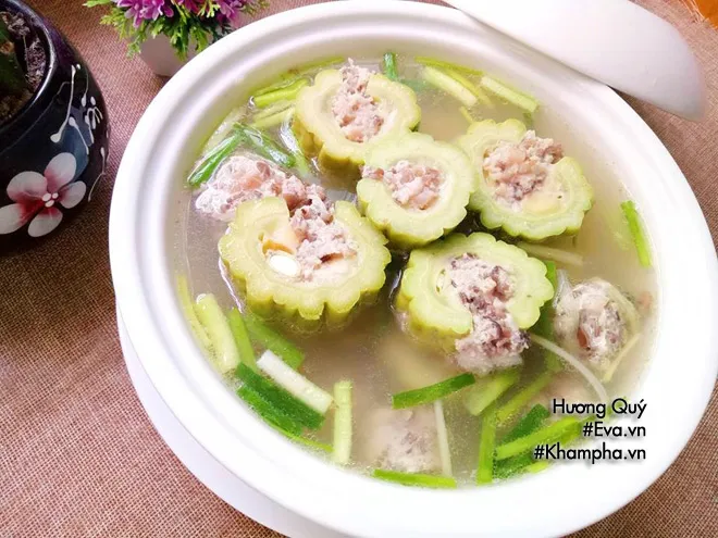 Canh mướp đắng nhồi thịt