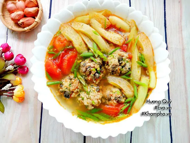 Canh ốc nấu chua