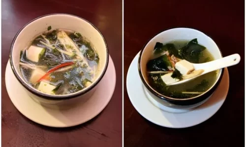 Canh đậu hũ rong biển