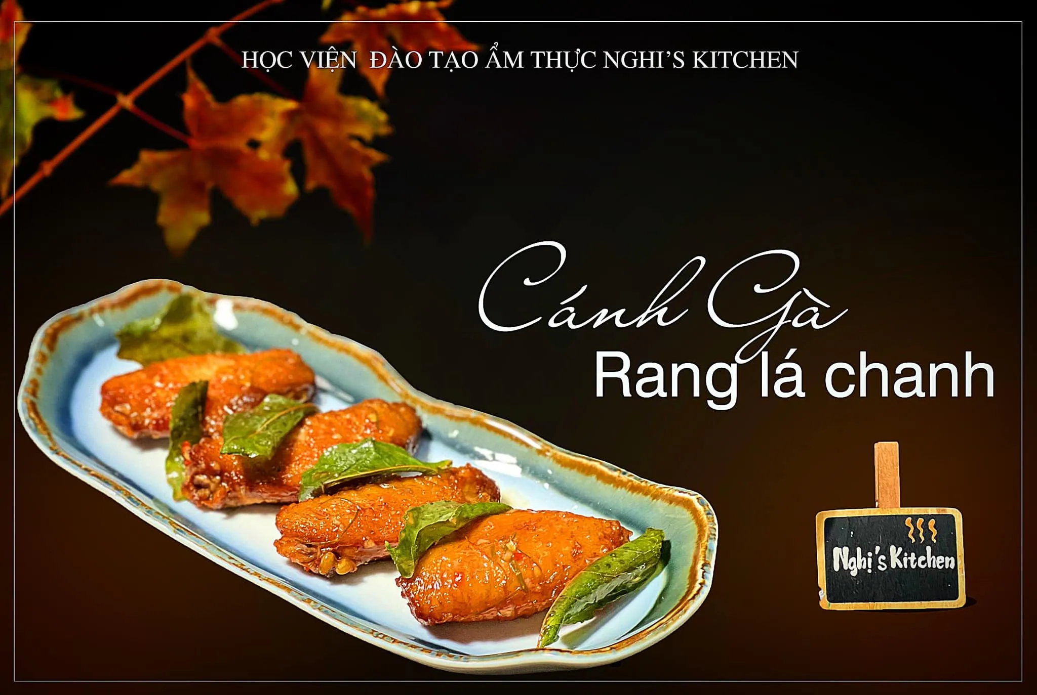 Cánh gà sốt chanh - Nghi's Kitchen