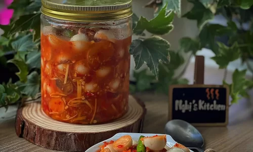 Cà pháo dầm cay – Sốt dầm cay – Nghi’s Kitchen