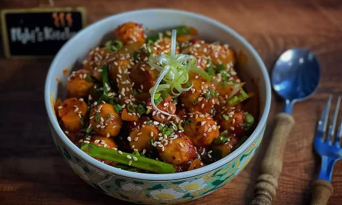 Cá viên sốt cay – Nghi’s Kitchen