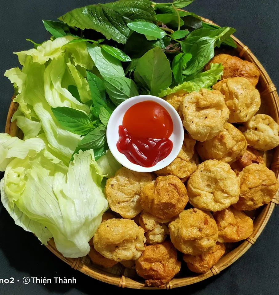 Cá viên chiên - Chả cá basa - To Thien Thanh