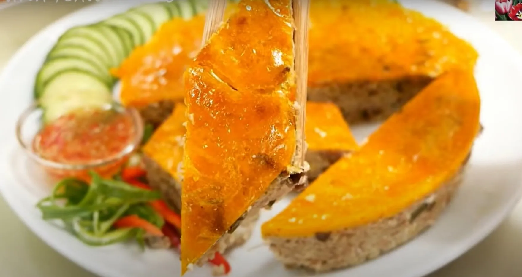 Chả trứng pate hấp - Vanh Khuyen