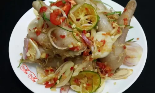Chân gà ngâm kiểu Thái – Thư Thư