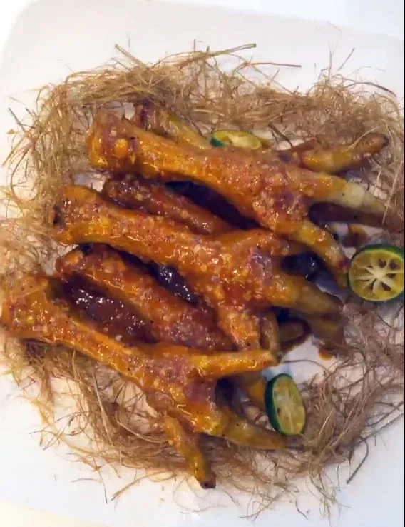 Chân gà ủ rơm - Sốt mắm tỏi - Nghi's Kitchen