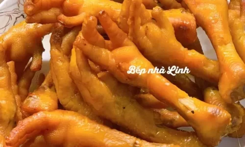Nước chấm chân gà xông khói – Thùy Linh