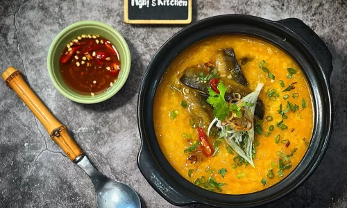 Cháo lươn – Cháo nền – Sốt nêm cháo – Nghi Kitchen