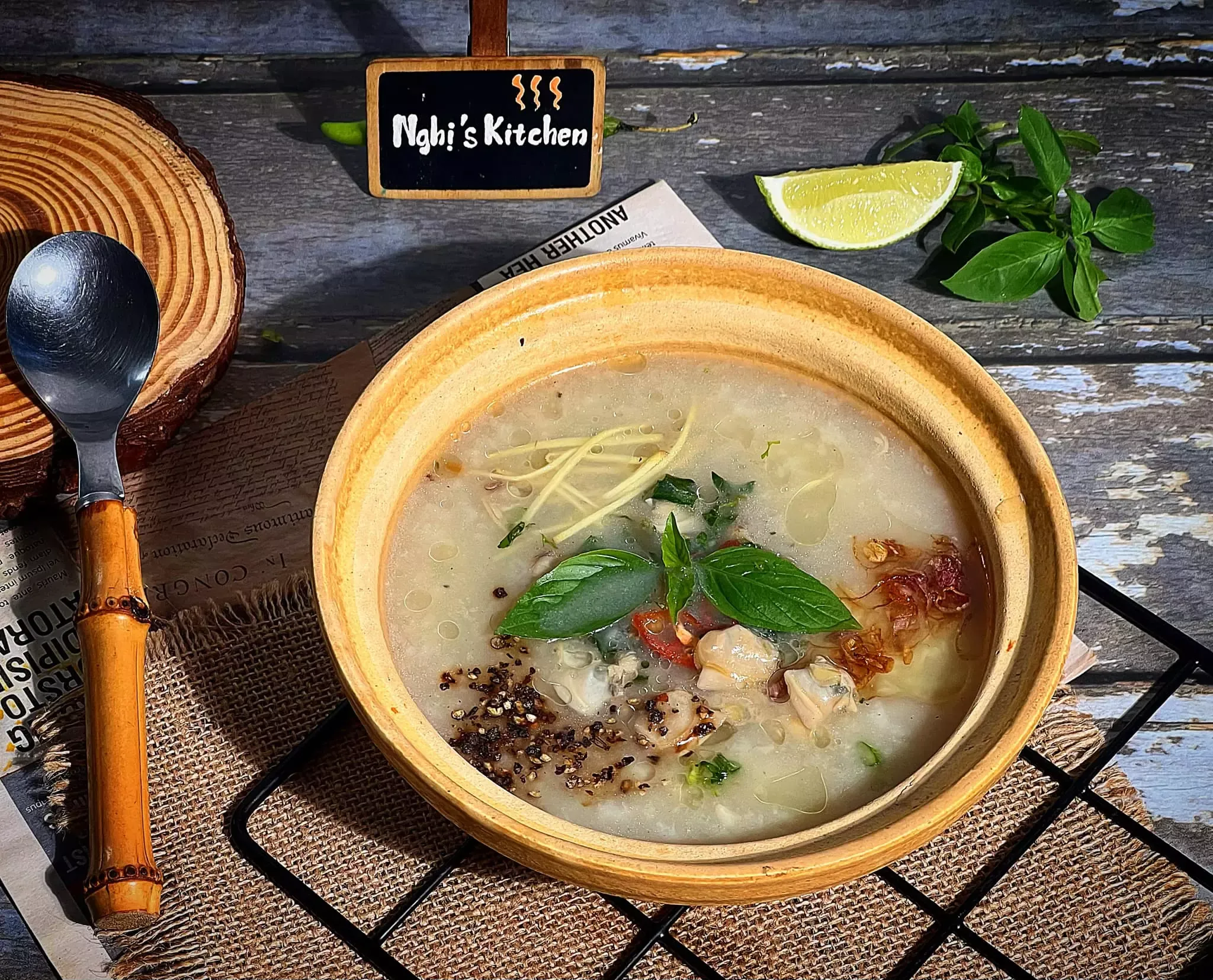 Cháo nghêu xứ Nghệ - Nghi's Kitchen