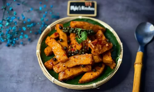 Chả quế rim tiêu – Sốt rim tiêu – Nghi’s Kitchen