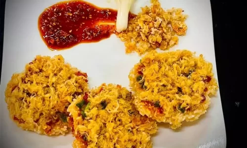 Cơm cháy sốt mắm vừng – Nghi’s Kitchen