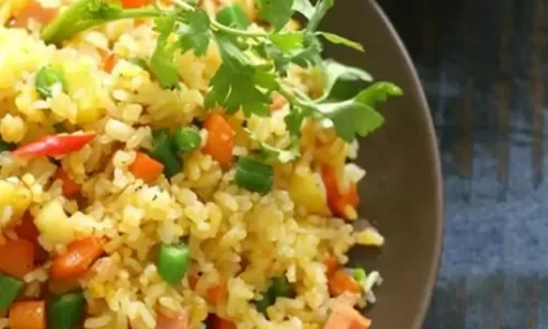 Cơm chiên dương châu chay – Thụy Như