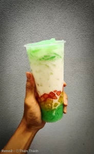 Bánh lọt cốt dừa – Con lọt chè Thái – To Thien Thanh