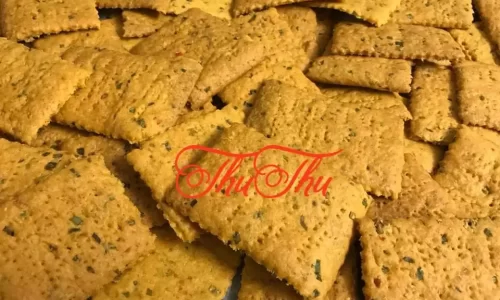 Cookies tôm khô – Thư Thư