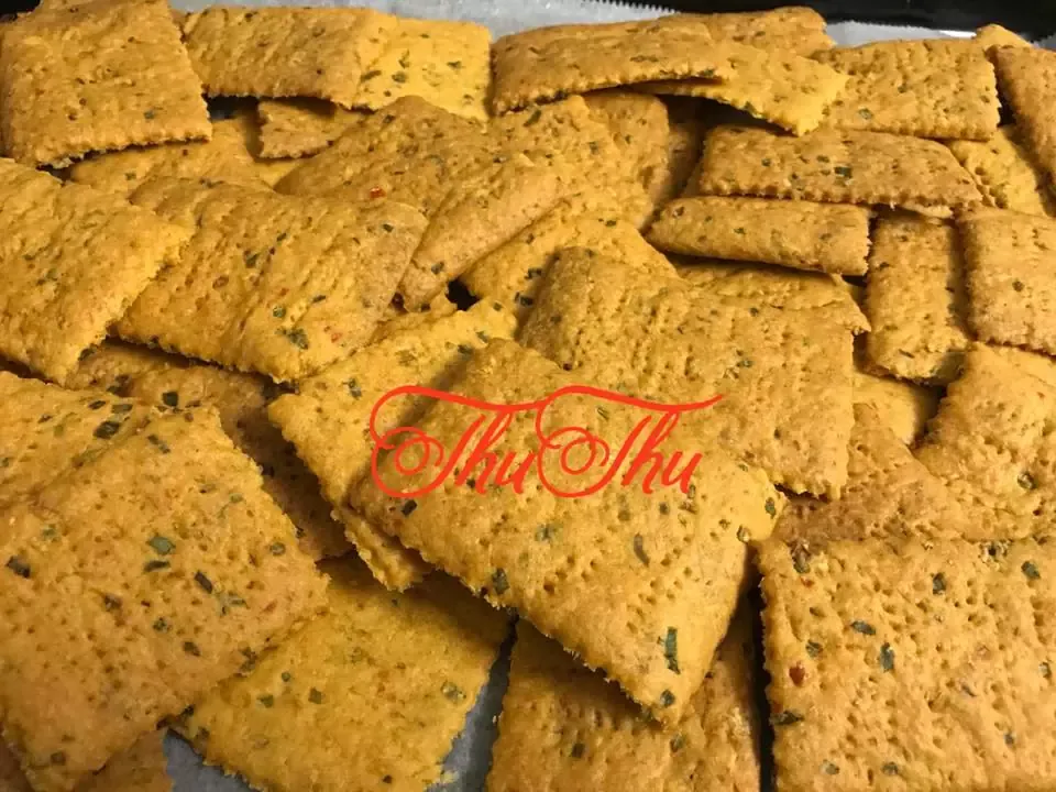 Cookies tôm khô - Thư Thư