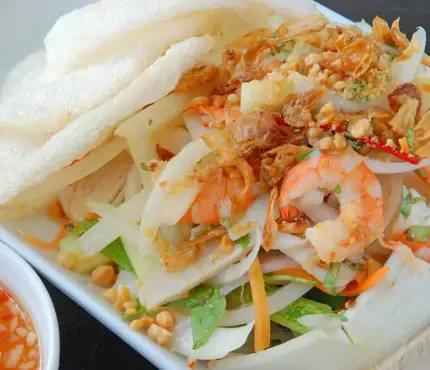 Gỏi củ hũ dừa