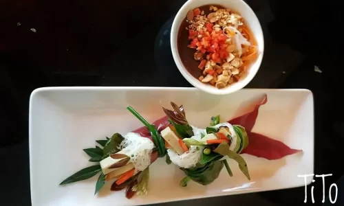 Cuốn rau rừng chay – Hien Thanh