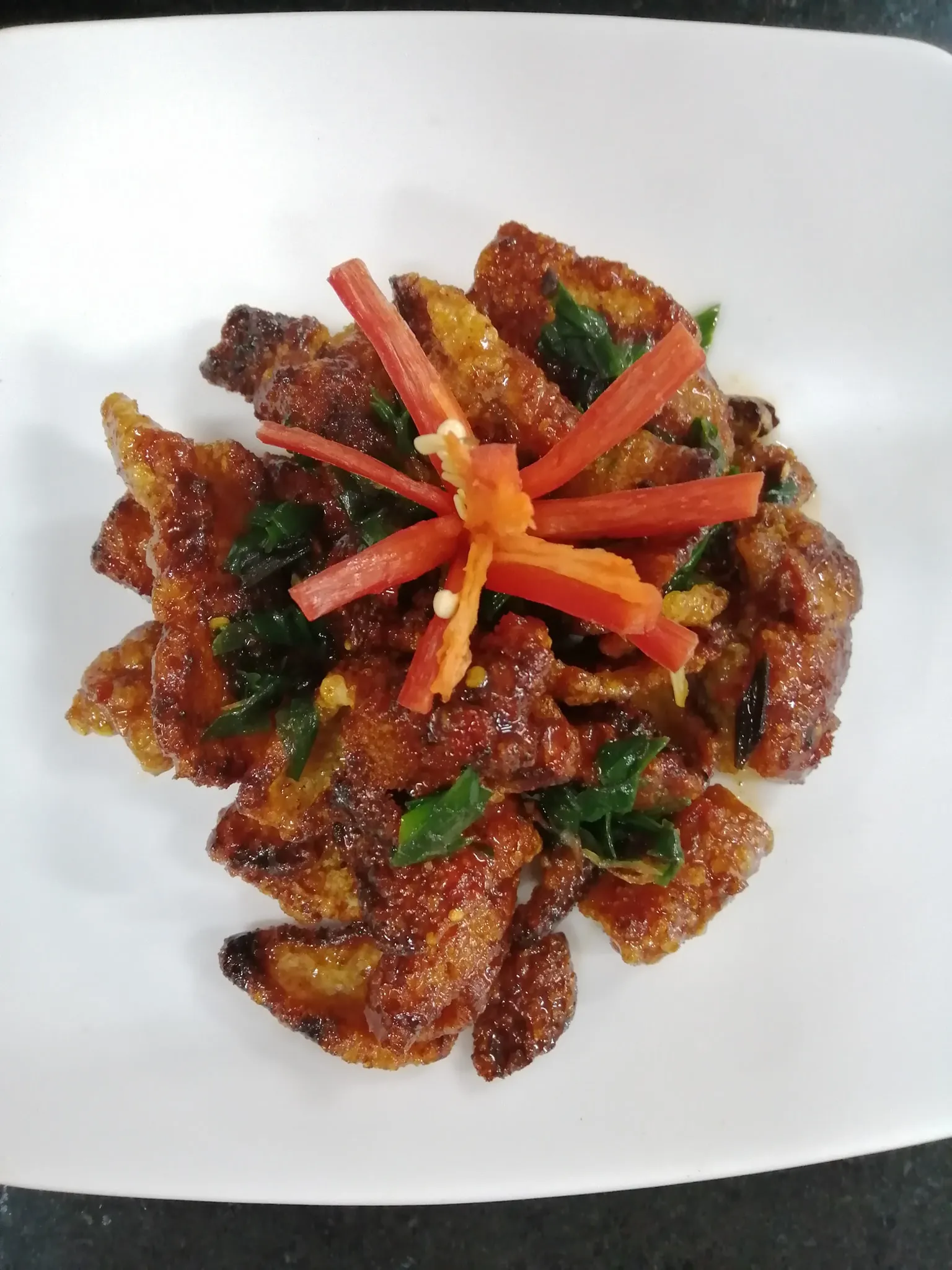 Da heo lắc mắm me xí muội - Sốt me xí muội  - Nghi's Kitchen`