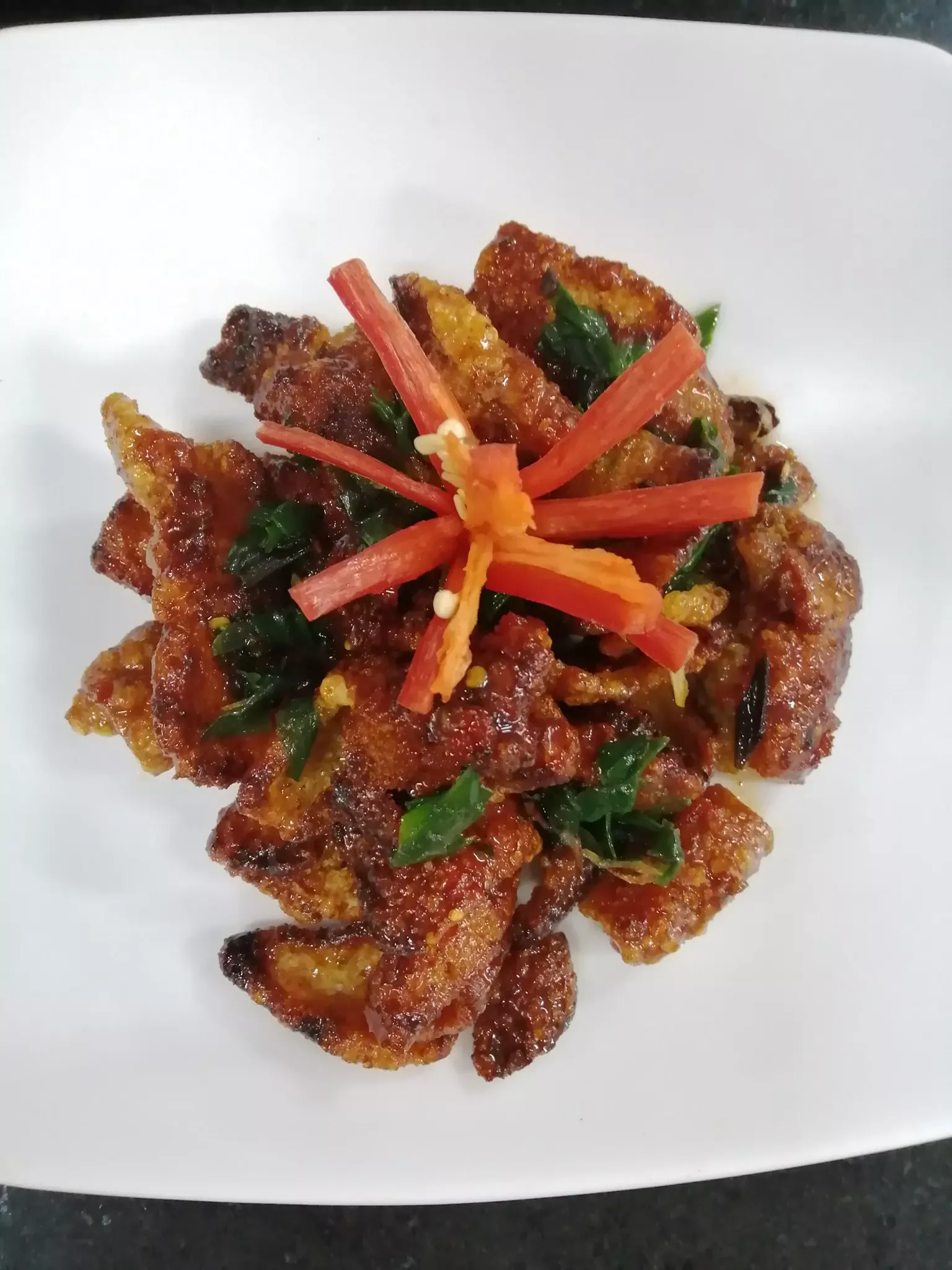 Da heo lắc mắm me xí muội - Sốt me xí muội  - Nghi's Kitchen`