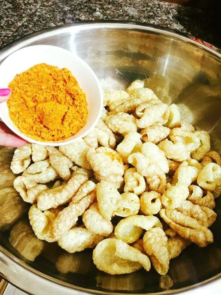 Da heo chiên giòn xóc tỏi ớt - Thùy Linh