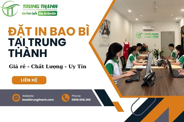 Đặt in bao bì số lượng ít
