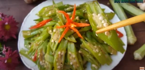 Đậu bắp xào tỏi – SKTS