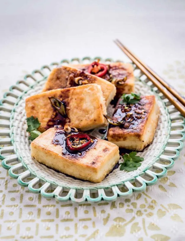 Đậu hũ chiên sốt tương - The Dumpling Sisters Cookbook